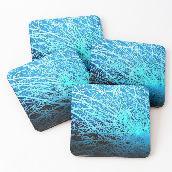Item preview, Cyan Linear Explosion2 designed and sold by SirkDesignsLtd.