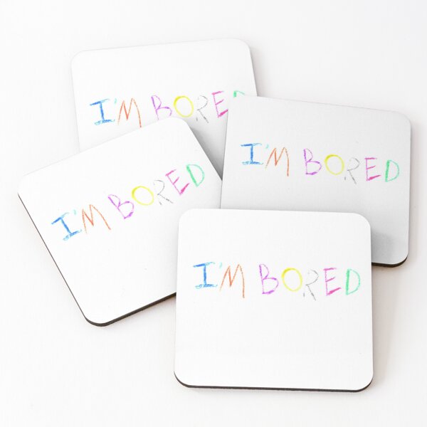 Item preview, I’m Bored Crayon Colorful Rainbow designed and sold by maggie-jm.