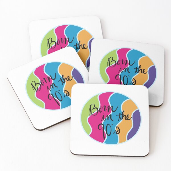 Item preview, Born in the 90s designed and sold by Kaimarbe | Cute Stickers & Apparel.