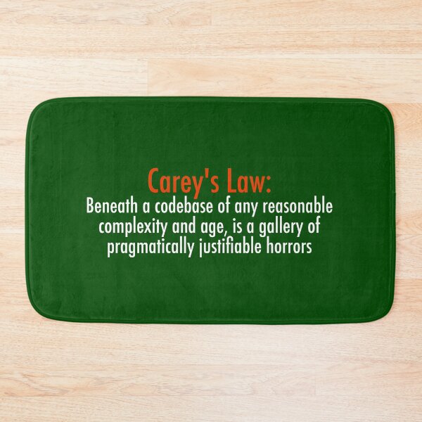 Item preview, Carey's Law designed and sold by unixorn.