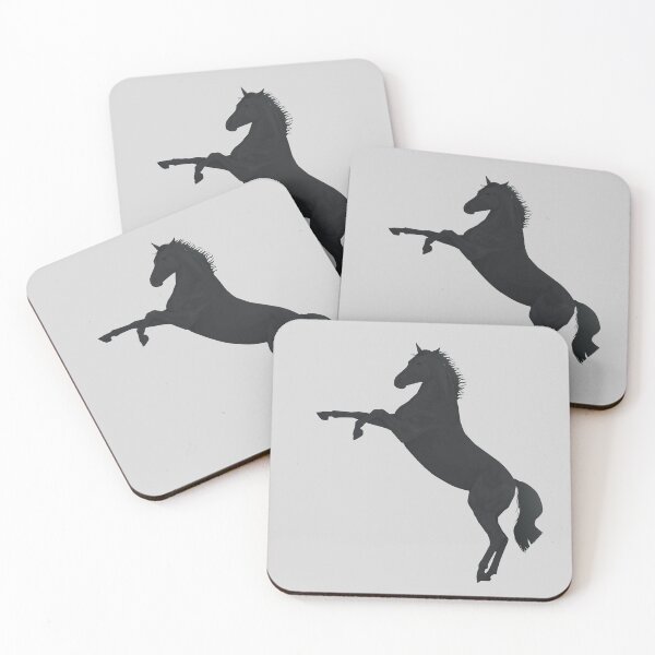 Item preview, Rearing Black Horse designed and sold by redwolfegraphic.