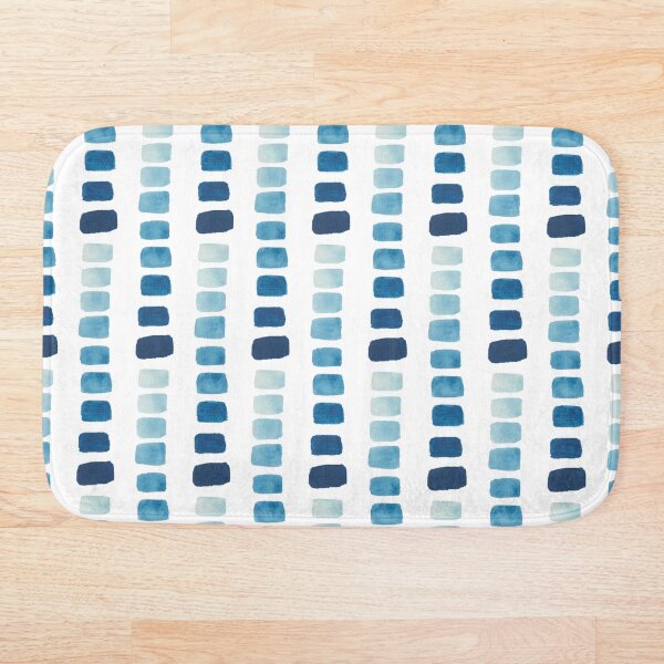 Turn Blue Bath Mat