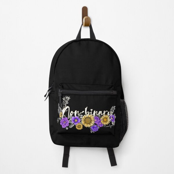 Item preview, Non-binary lgbtq floral designed and sold by Mari-Firefly.