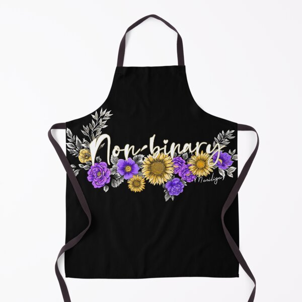 Item preview, Non-binary lgbtq floral designed and sold by Mari-Firefly.