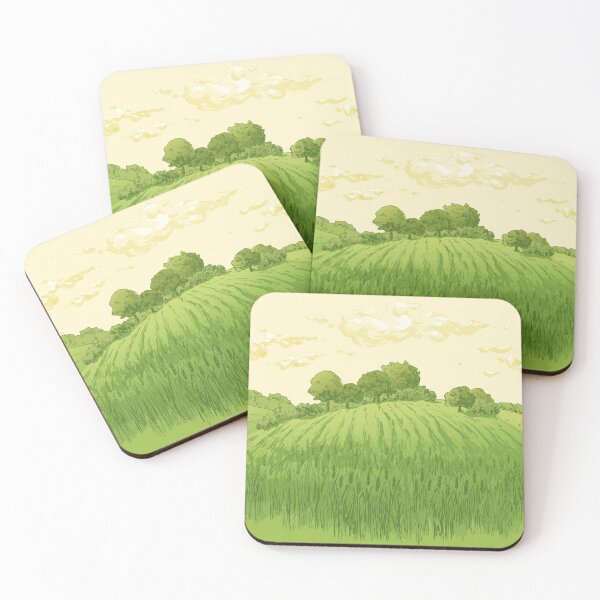 Item preview, Watercolor Country Landscape designed and sold by Vector Scout Lab.