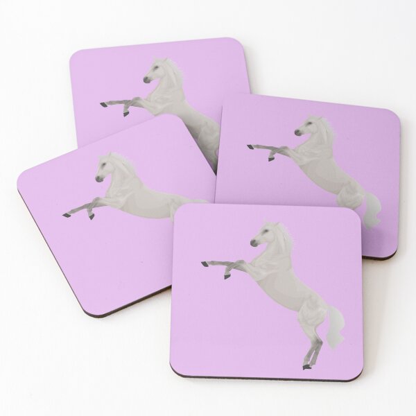 Item preview, Rearing grey Horse designed and sold by redwolfegraphic.