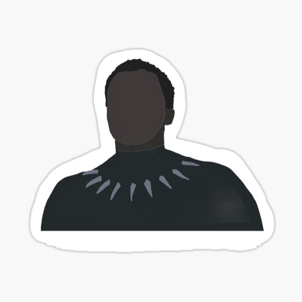 Item preview, T’CHALLA STICKER designed and sold by marvelbums.