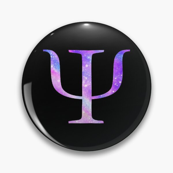 Item preview, Psychology Letter Psi [Galaxy Texture] designed and sold by PsychoLogos.