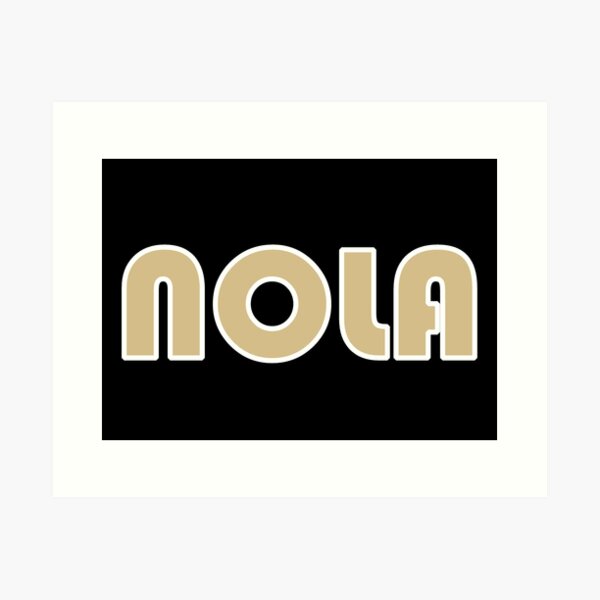 Item preview, NOLA Gold with White Trim designed and sold by brigadeiro.