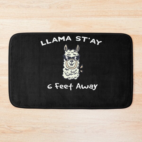 Item preview, Llama Stay 6 Feet Away T-Shirt designed and sold by Mostik Vipo.