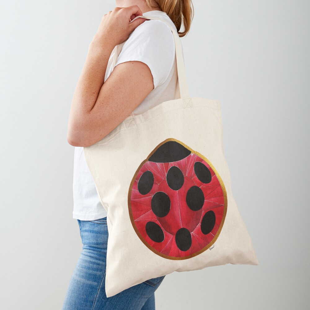 ladybug tote bag