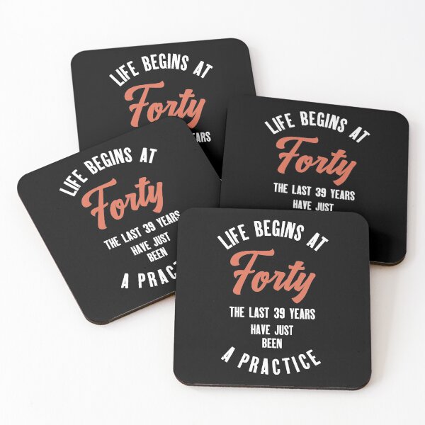 Item preview, 40th Birthday, Life Begins At Forty designed and sold by RicardoTito.