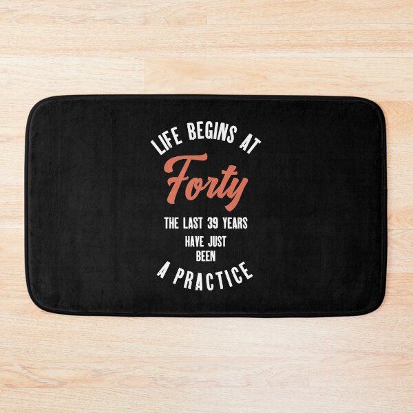 Item preview, 40th Birthday, Life Begins At Forty designed and sold by RicardoTito.