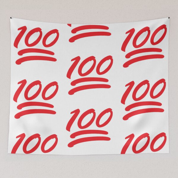Item preview, Emojis - 100 hundred one hundred designed and sold by Bitsy-Luc.
