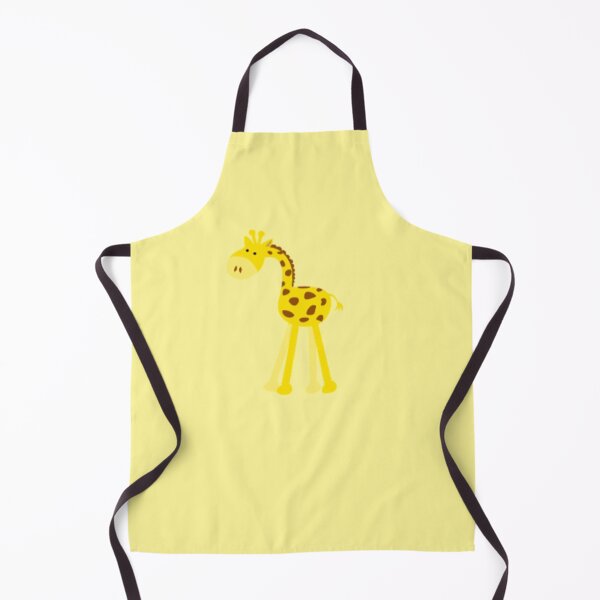 Item preview, cute yellow giraffe t-shirts for kids designed and sold by DZYONA.