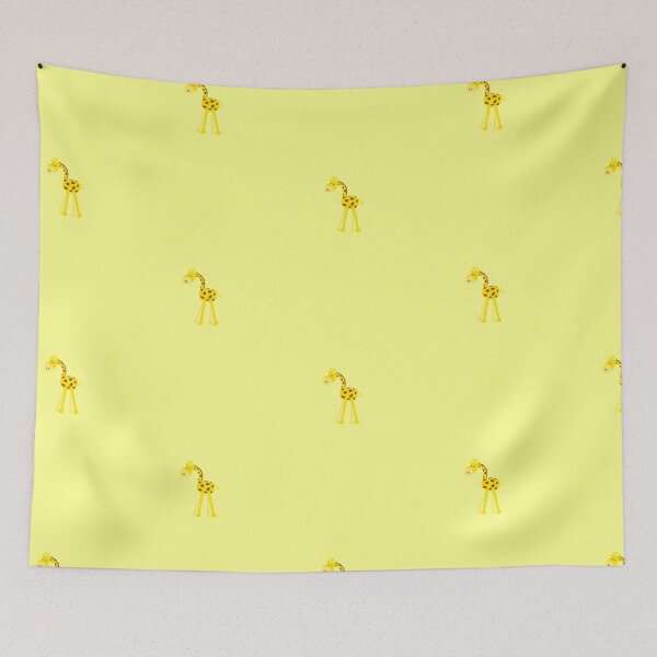 Item preview, cute yellow giraffe t-shirts for kids designed and sold by DZYONA.