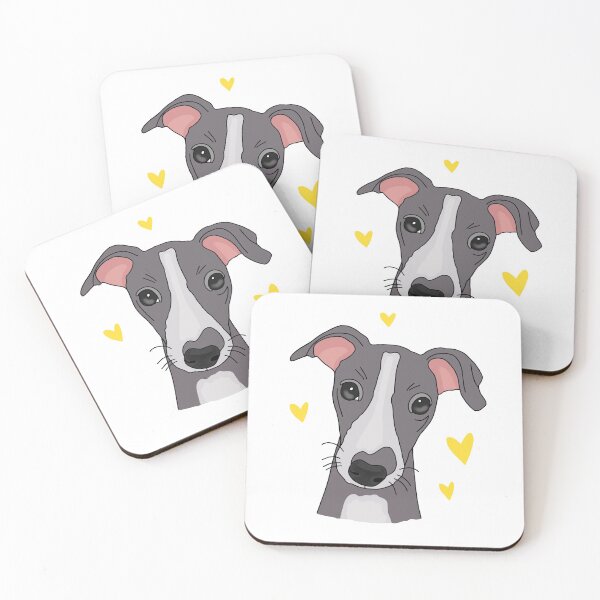 Item preview, Italian Greyhound - Cute Puppy Illustration designed and sold by Camilla Makes.
