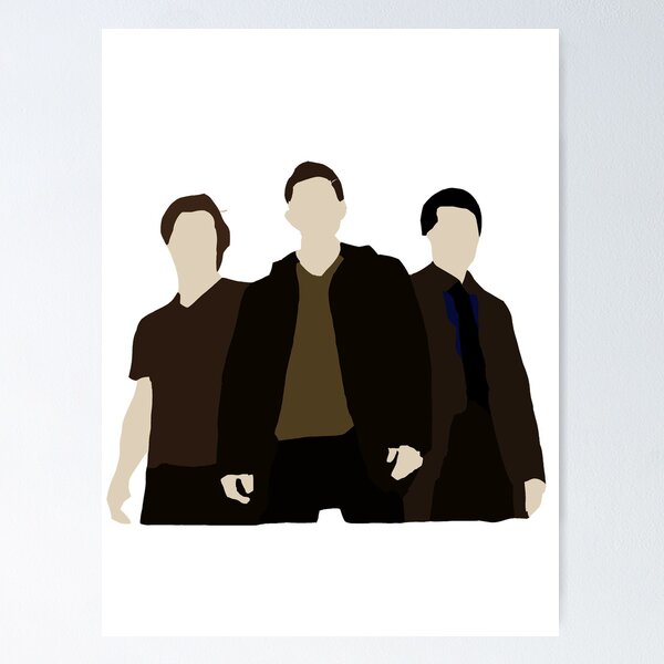 Item preview, Supernatural- Sam,Dean and Castiel designed and sold by smirkingjim.