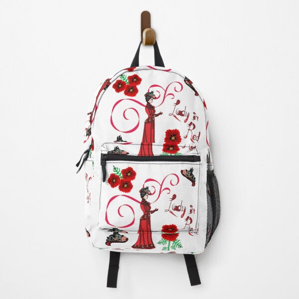 Item preview, Lady in Red Motif designed and sold by Sharon Schwalbe.