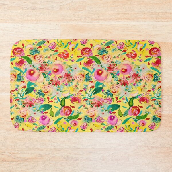 Item preview, Yellow pattern flower design designed and sold by Ajayk27.