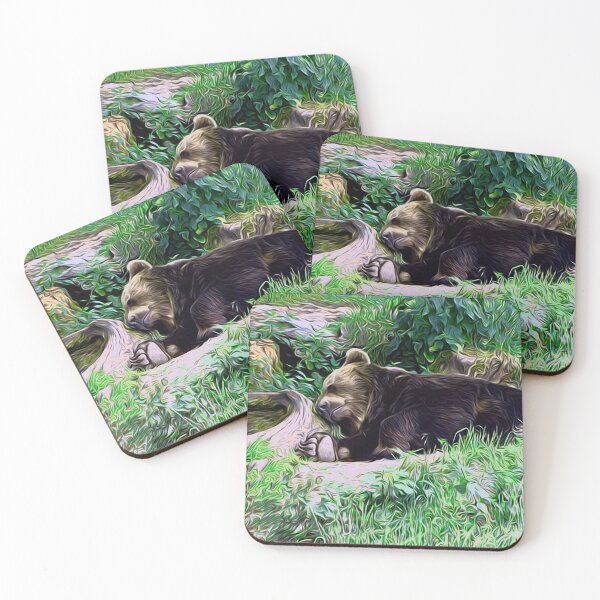 Item preview, sleeping bear designed and sold by Sabine Straka.