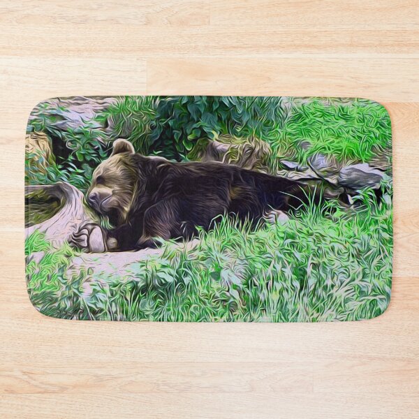 Item preview, sleeping bear designed and sold by Sabine Straka.