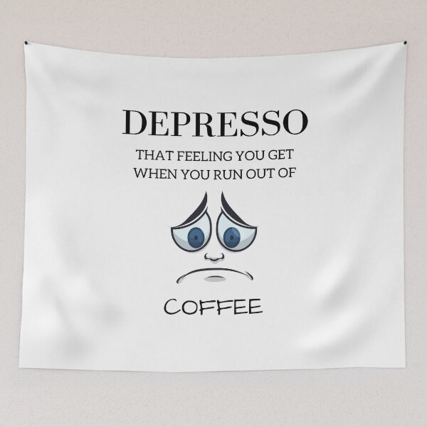 Item preview, Depresso - That Feeling You Get When You Run Out Of Coffee designed and sold by Lawro007.