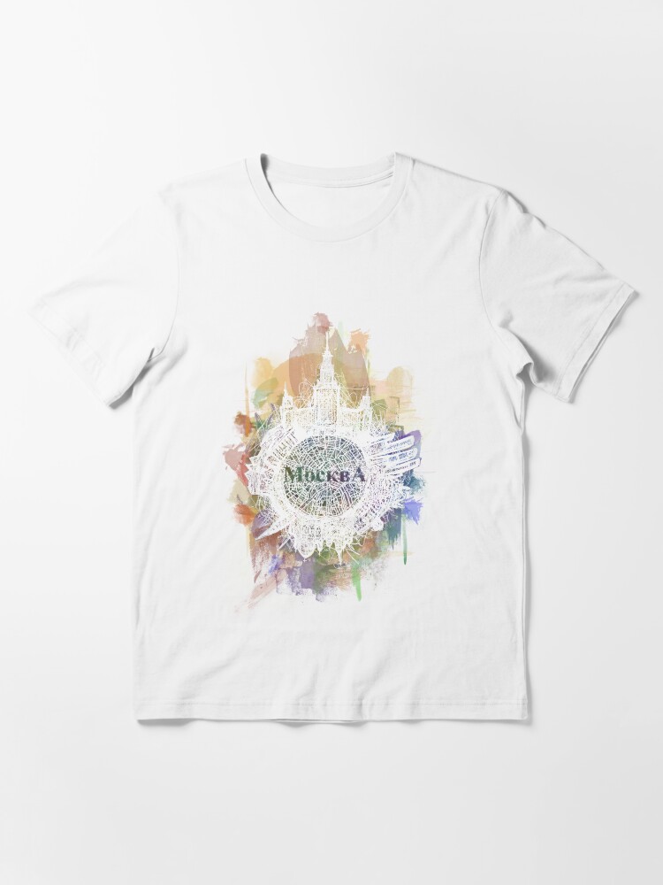 Vista alternativa de Camiseta esencial Moscú