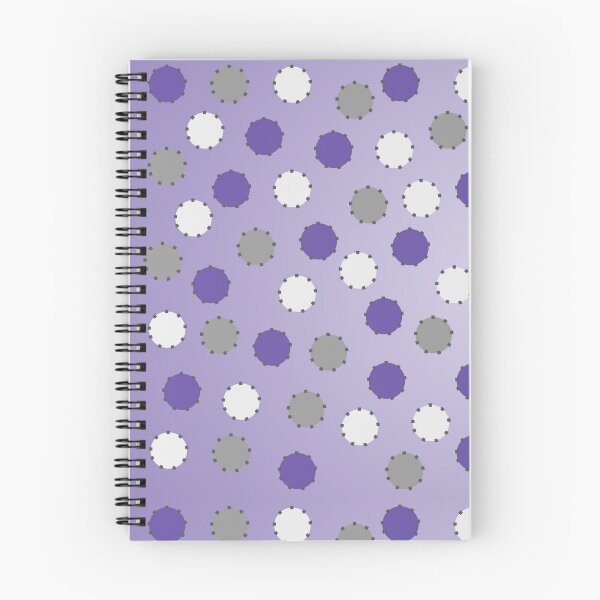Item preview, Dots - Purple, Gray, White designed and sold by millsofsp.