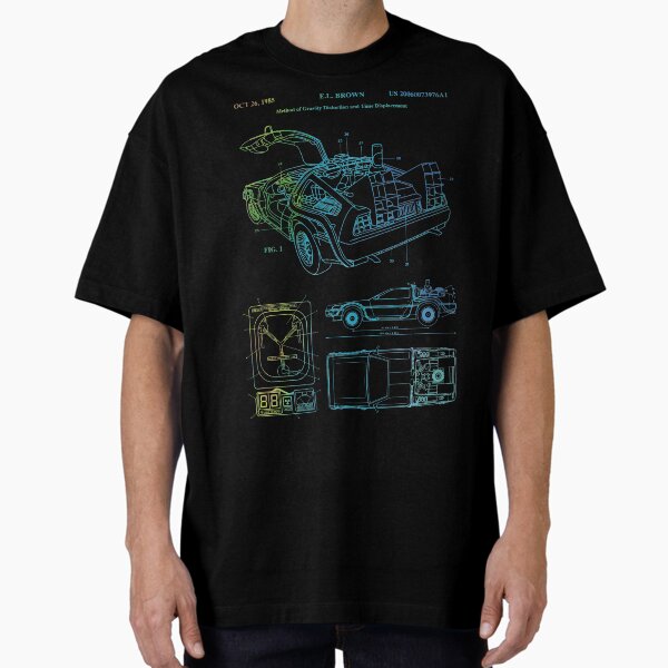 Artikel-Vorschau von Delorean Time Machine Patent, designt und verkauft von VickyEtth.