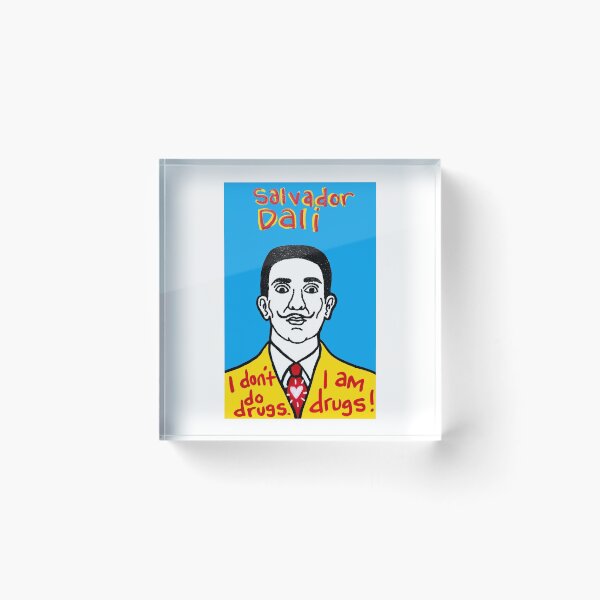 Item preview, Salvador Dali Pop Folk Art designed and sold by krusefolkart.