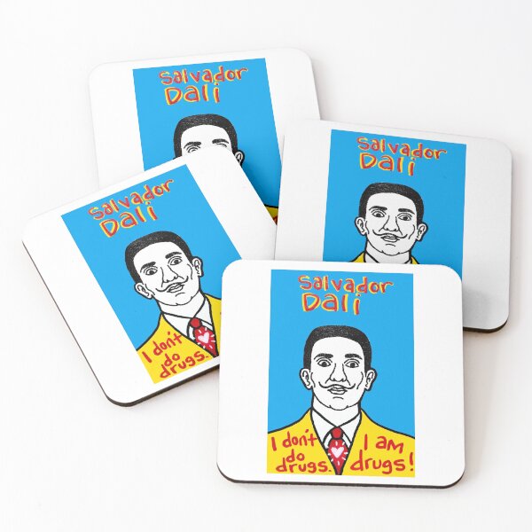 Item preview, Salvador Dali Pop Folk Art designed and sold by krusefolkart.