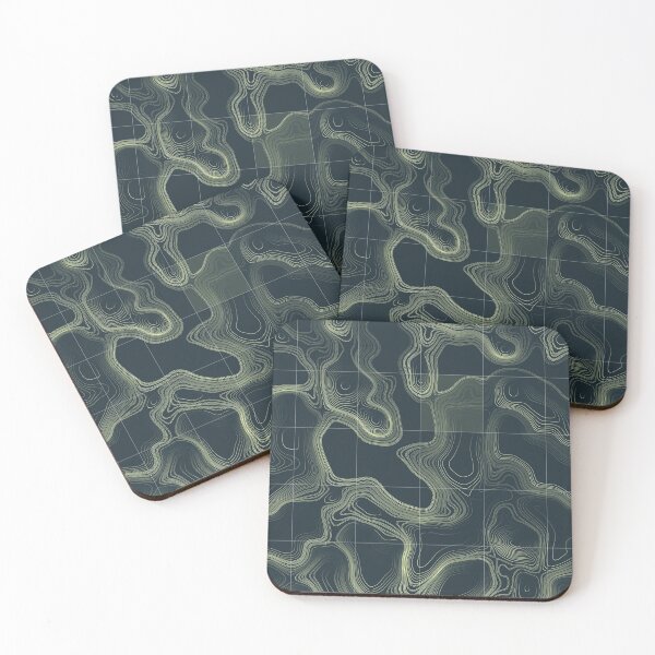 Item preview, Topographic Terrain Map designed and sold by Vector Scout Lab.