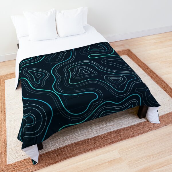 Item preview, Amazing Topographic Lines designed and sold by Vector Scout Lab.