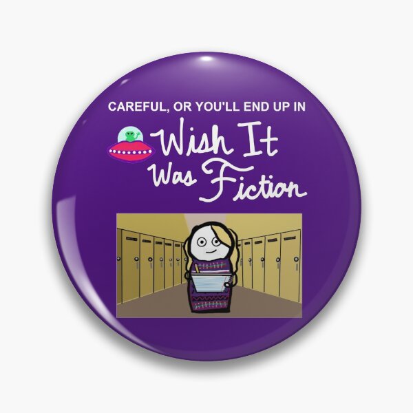 Item preview, Already Taking Notes | Careful Or You'll End Up In Wish It Was Fiction designed and sold by bossyblondecow.