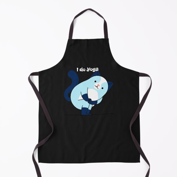 Item preview, Funny Cartoon Cat Yoga Pose designed and sold by EvaWolf.