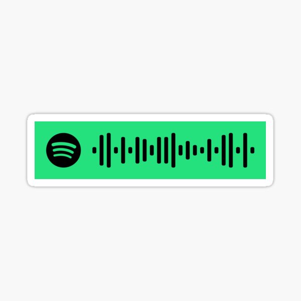 Billie Eilish Spotify Code Gifts Merchandise Redbubble - billie eilish lovely ft khalid roblox id rmusic coder