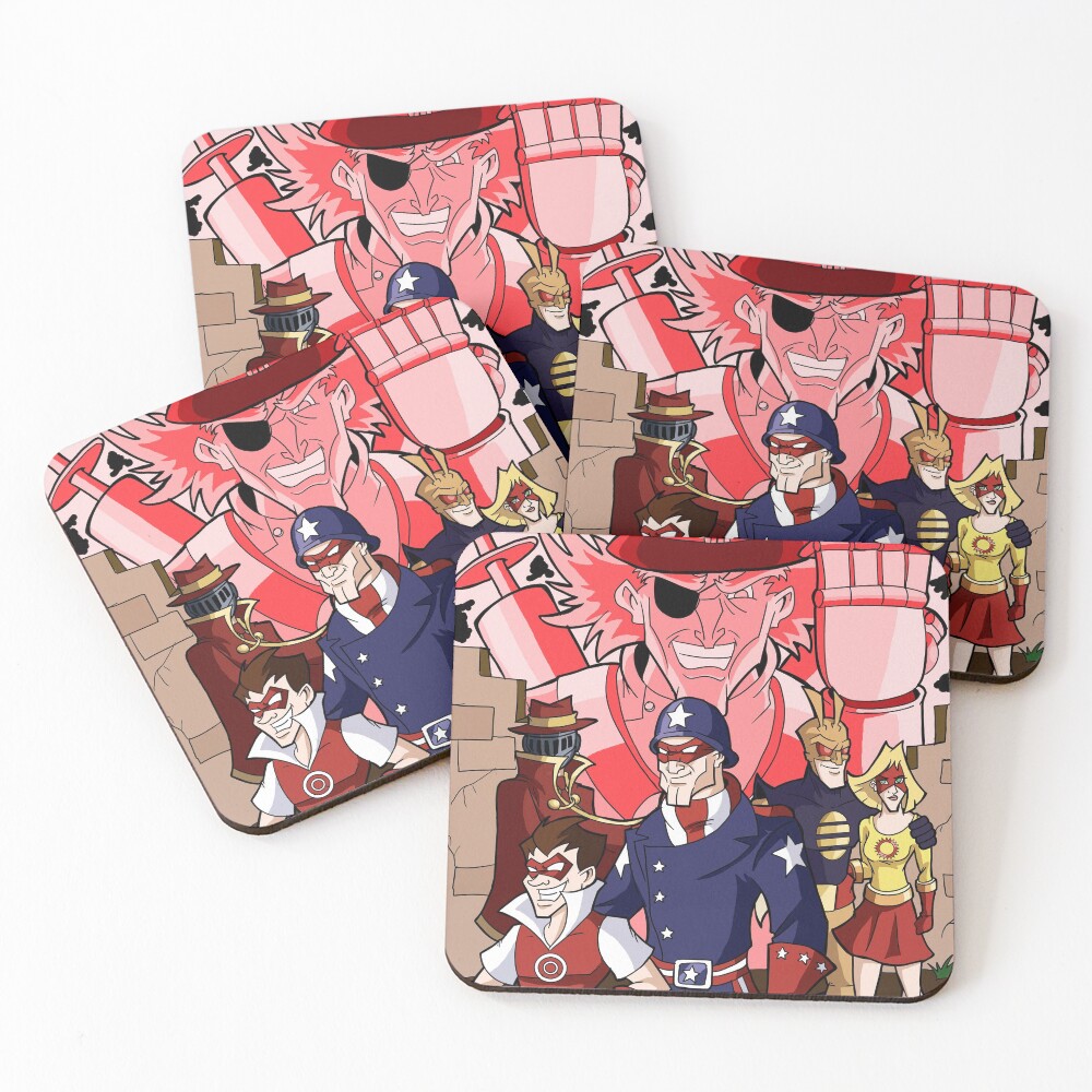 Item preview, Coasters (Set of 4) designed and sold by cockroachman.