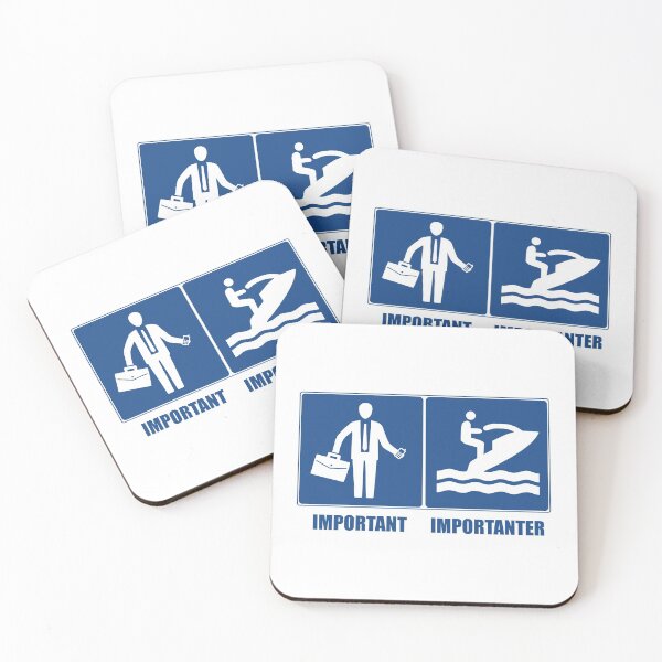 Item preview, Work Is Important, Jet Skiing Is Importanter designed and sold by Esskay Designs.