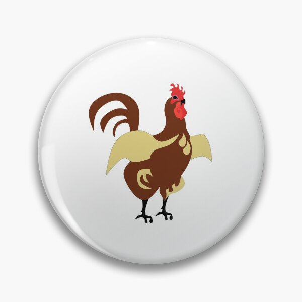 Item preview, Yellow and Red Rooster Crowing designed and sold by grounds.
