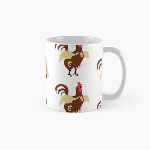 Item preview, Yellow and Red Rooster Crowing designed and sold by grounds.