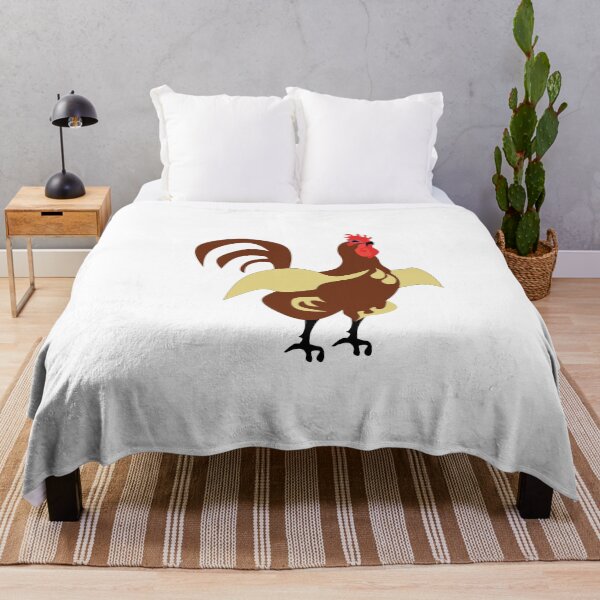 Item preview, Yellow and Red Rooster Crowing designed and sold by grounds.