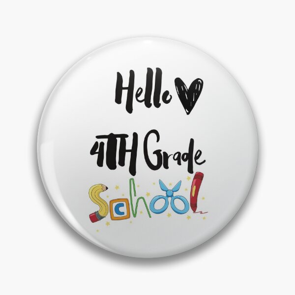 Item preview, Hello fourth grade designed and sold by ghadirjo.