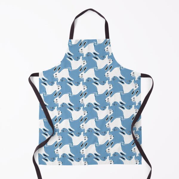 Artikelvorschau, Bunny Rabbit Tessellation in Blau entworfen und verkauft von martaharvey.