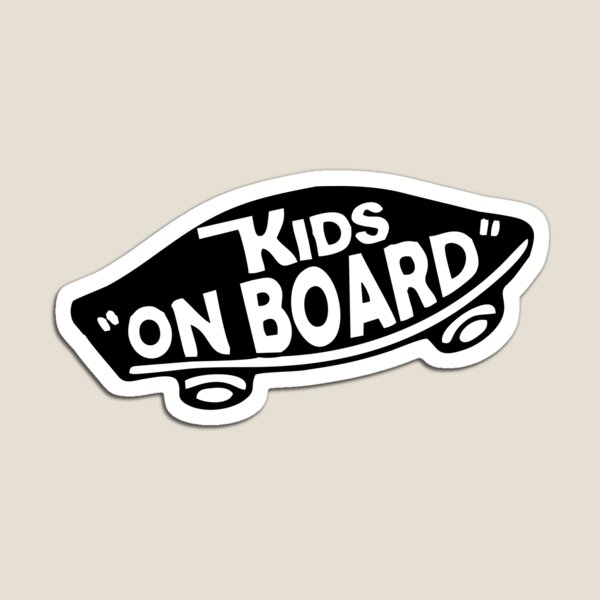 Item preview, Kids on Board Sticker designed and sold by MugsMe.