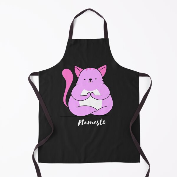 Item preview, Namaste- Nameowste- Kawaii- Cute Cat Doing Yoga designed and sold by EvaWolf.
