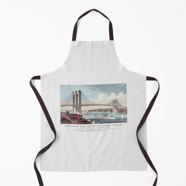 Item preview, The Great East River Suspension Bridge - New York 1883 designed and sold by warishellstore.