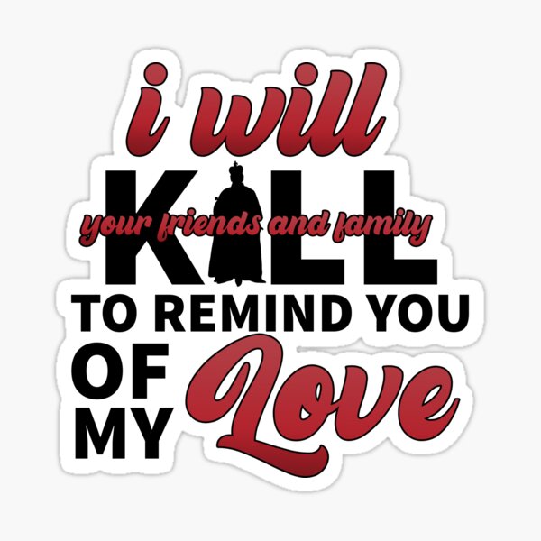 King George III - Hamilton Sticker