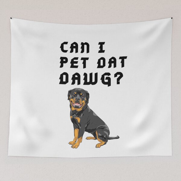 Item preview, Rottweiler Funny Cartoon designed and sold by OneTimeEngineer.