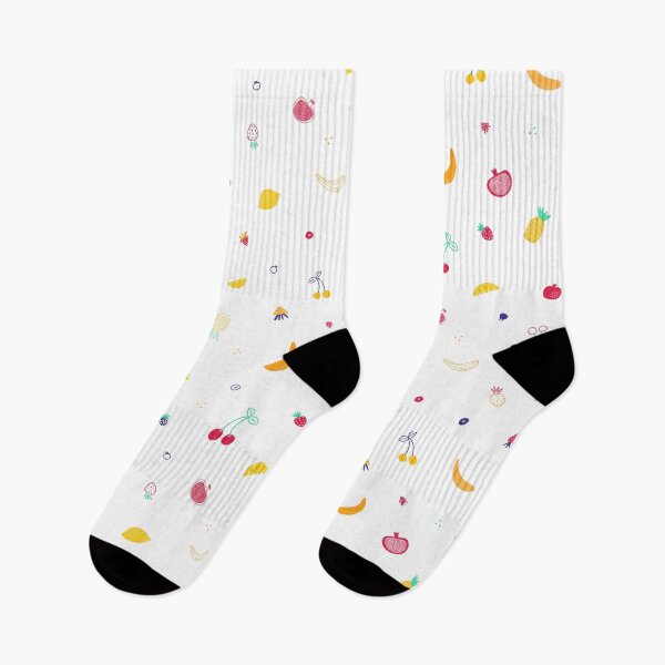 Item preview, Ditsy Fruity Doodles Decorative Pattern designed and sold by Gabriela Simon.